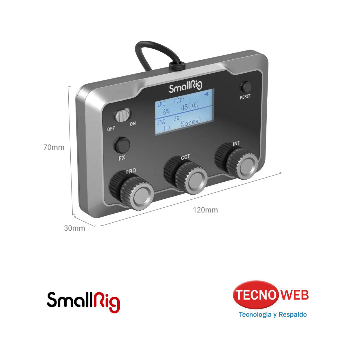 Panel de Control para Luces COB RC 350 - RC 450 – SmallRig 3980