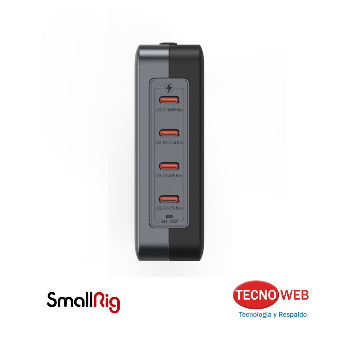 Cargador De Pared 145W Con 4 Puertos USB-C SmallRig 4747