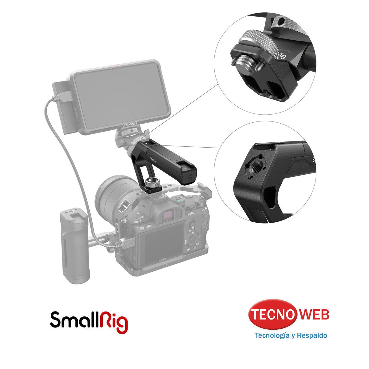Mango Estabilizador Para Cámara Con Interfaz ARRI SmallRig 4757