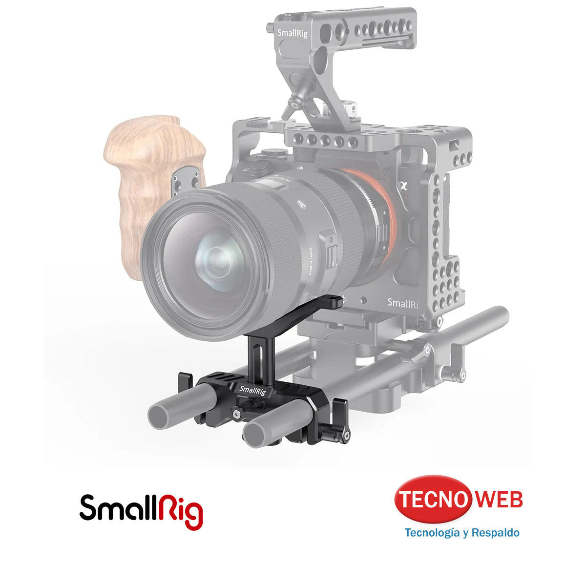 Soporte Para Lente LWS 15 mm Barras Rod Varillas Smallrig BSL2680