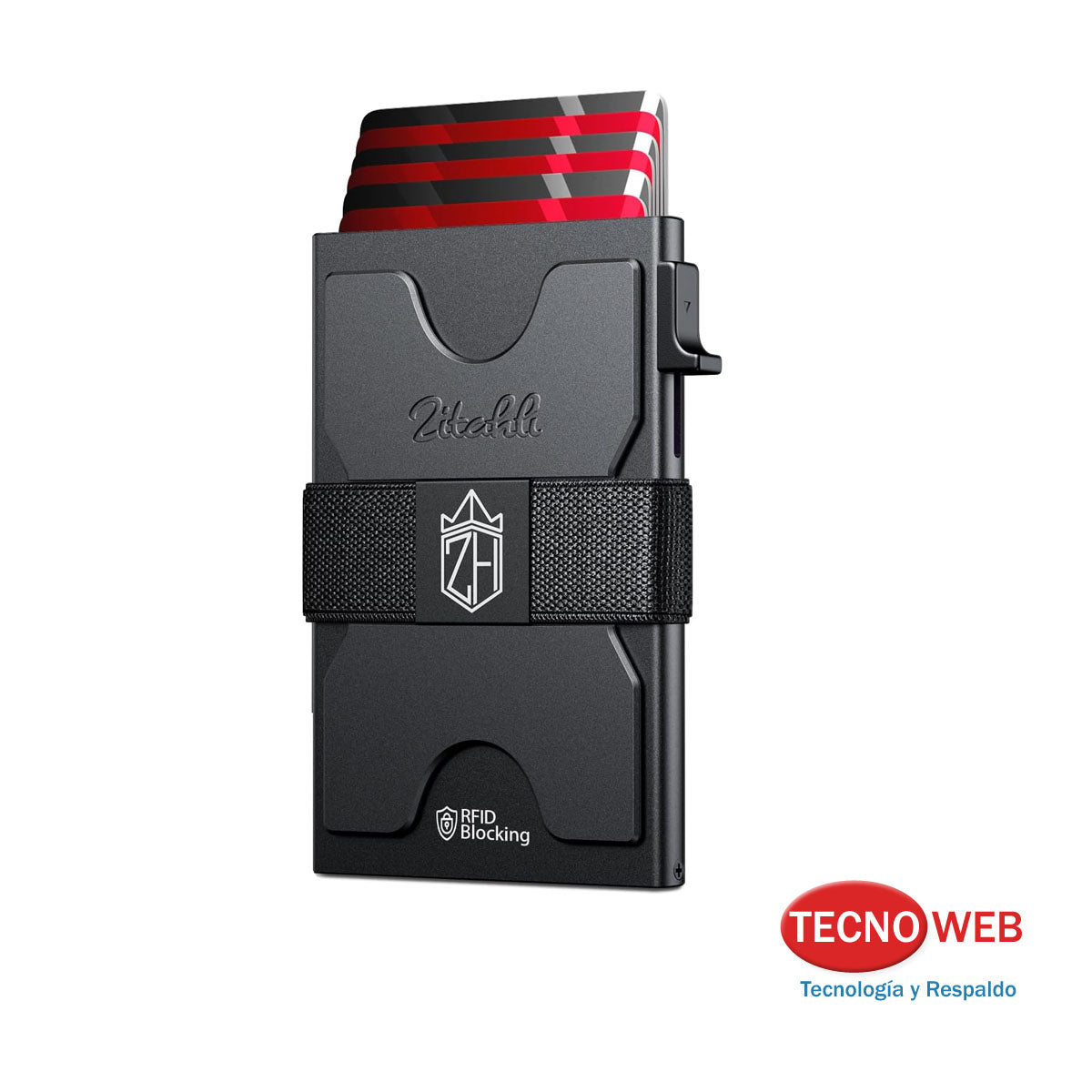 Billetera para tarjetas Credito/Debito - Tarjetero Pop Up con bloqueador RFID