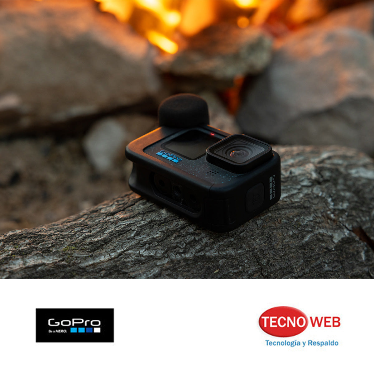 Cámara GoPro Hero 12 Black Sumergible - Video 5.3K - Estabilizador