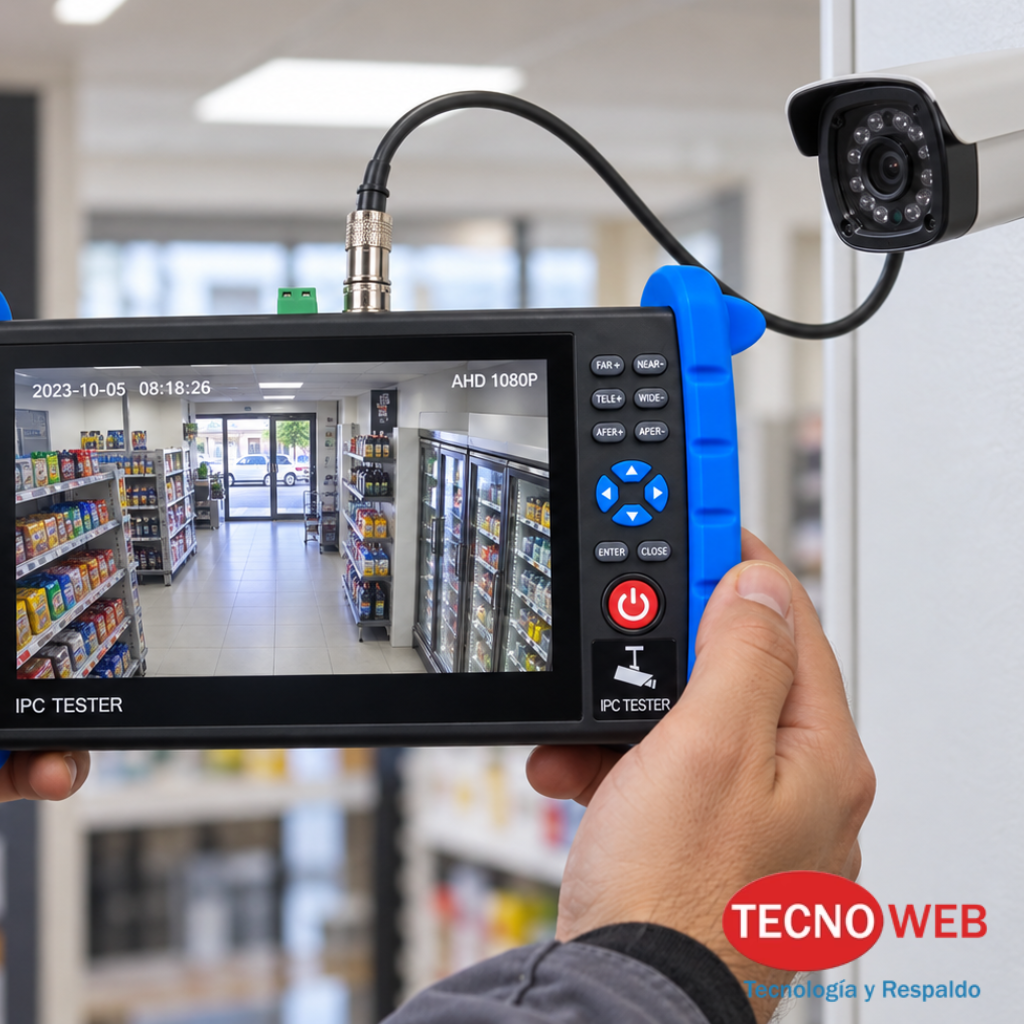 Tester Digital Camaras y Redes 7'' IPS IPCXS-ACHT