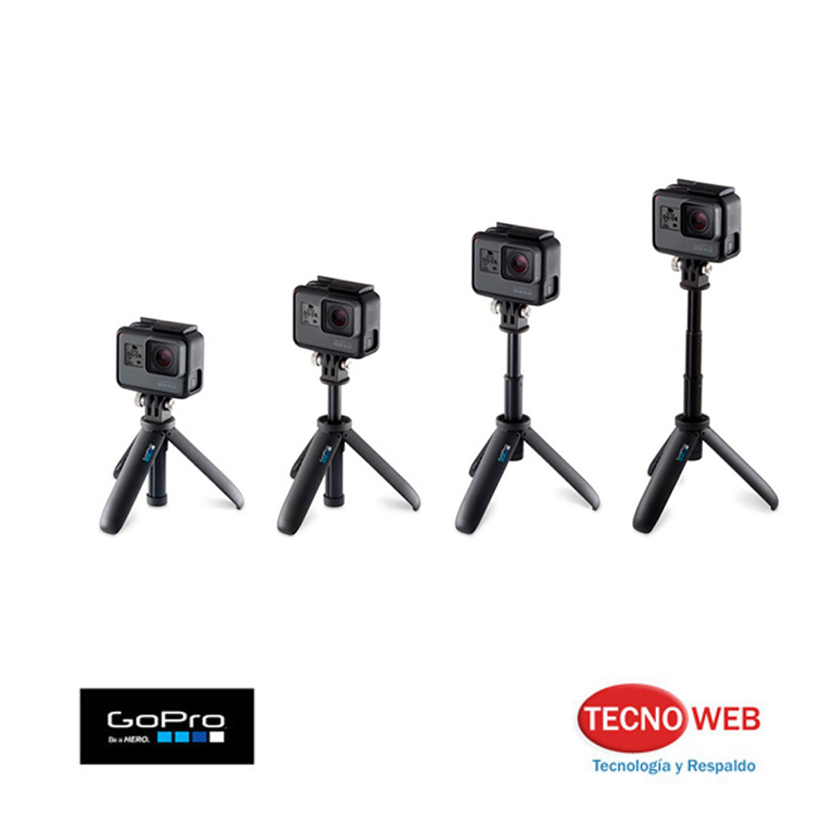 Mini Brazo Extensible Y Tripode Gopro Shorty