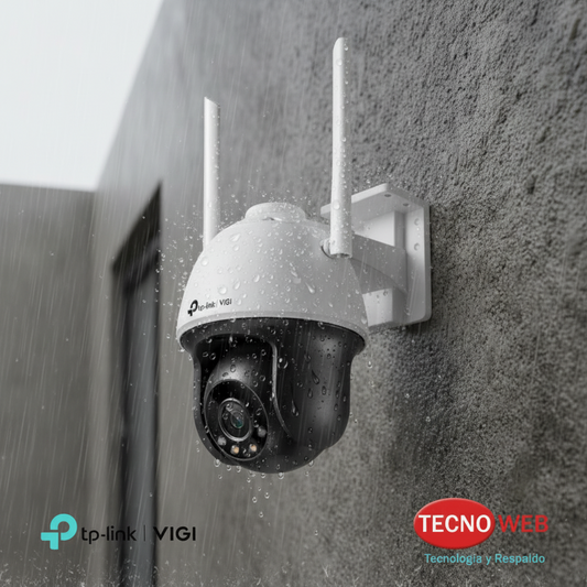 Cámara de Seguridad Inalambrica Motorizada PTZ de 4 MP Full Color Tp-Link Vigi C540-W