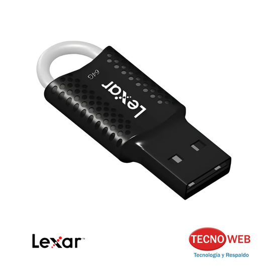 Pendrive 16 Gb USB 2.0 Lexar JumpDrive V40 Negro