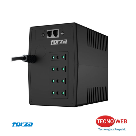 Ups Regulador Voltaje Forza NT-1012C Tomas 3 En Línea 1000VA