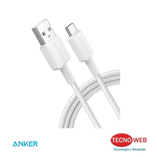 Cable USB-A a USB-C de carga rápida 1.8mts Anker