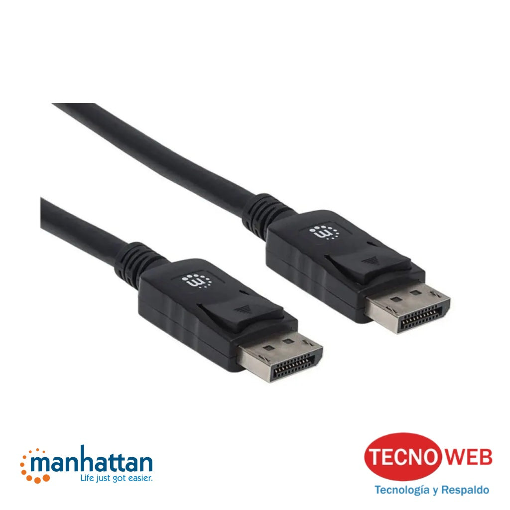 Cable Displayport Macho/macho de 1 Metro Manhattan