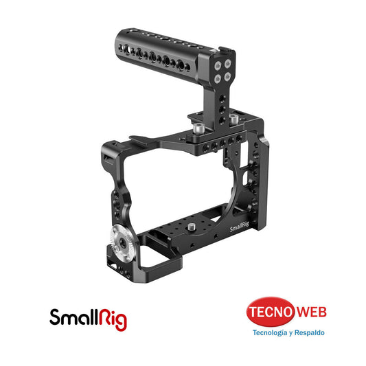 Kit de Jaula y Mango Superior para Sony Alpha 7II A7RII A7S SmallRig 2014D