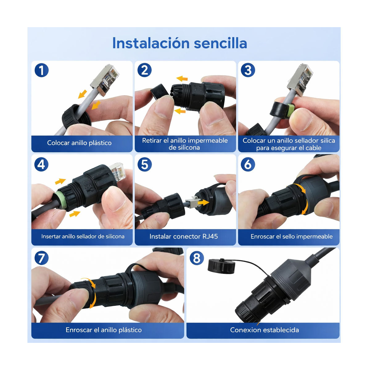 Adaptadores Ethernet Compatible con Starlink Mini V3 Gen 3