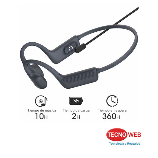 Auriculares para Natacion Sumergibles de Conducción Ósea 32 Gb LiteSurge
