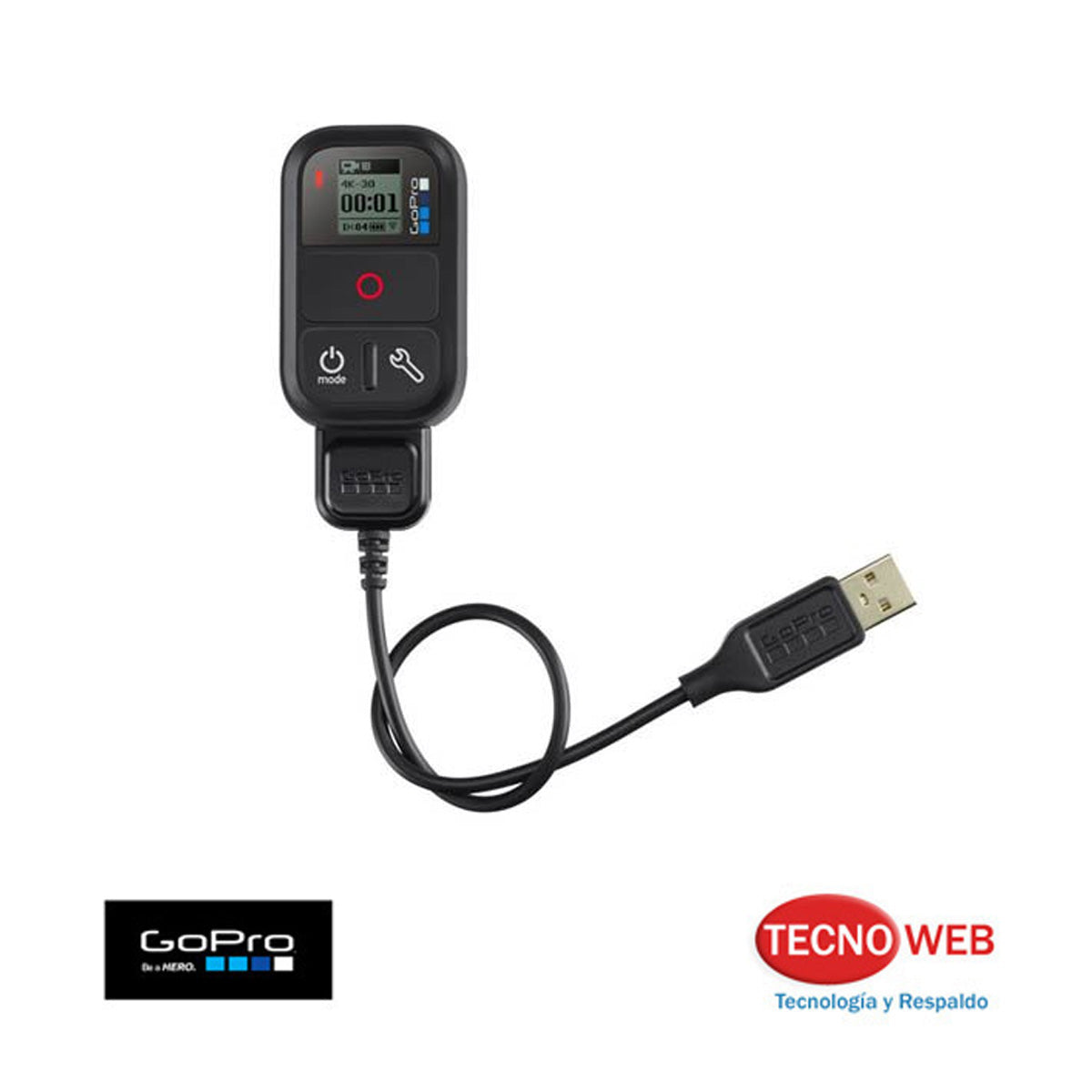 Cable USB De Carga Para Control Remoto Wifi GoPro Smart