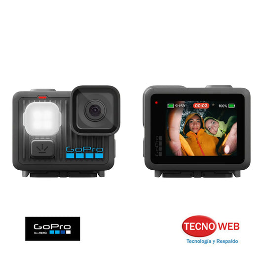 Cámara GoPro Lit Hero 4k 12 MP con Luz Incorporada Sumergible 5m