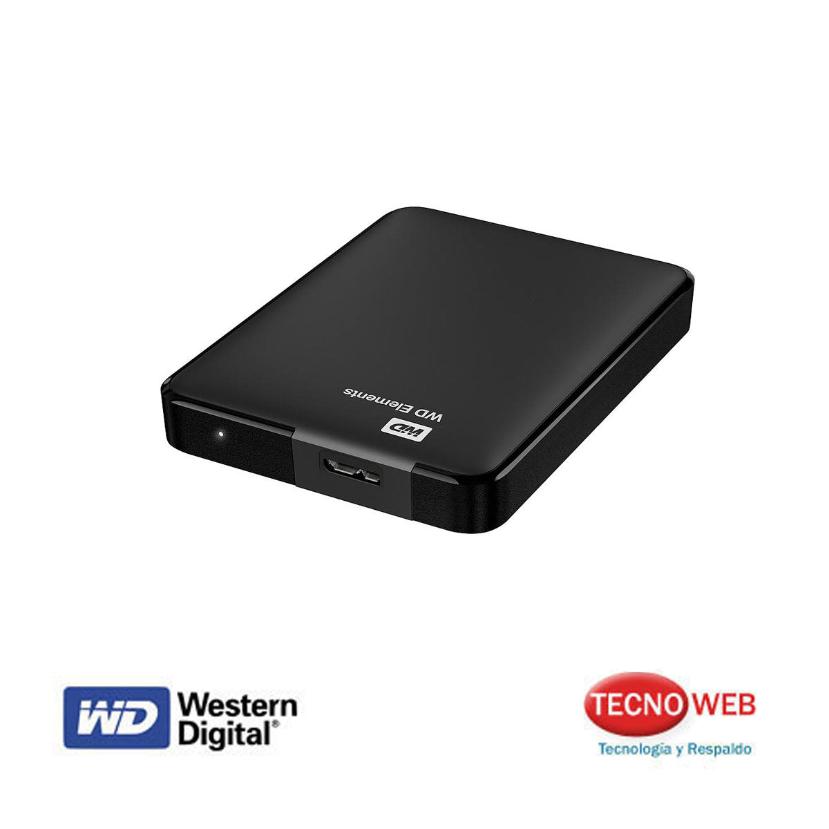 Disco Externo 5 TB USB 3.2 Western Digital WD Elements