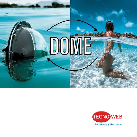 Carcasa de Buceo Domo Flotador GoPro Hero 13 Hero 11 Hero 10 Hero 9