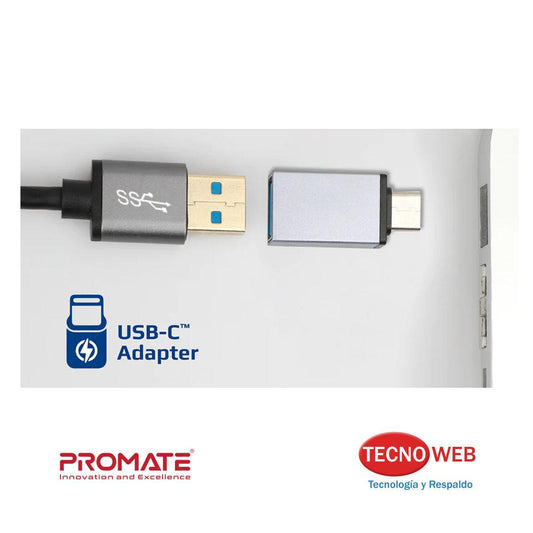 Adaptador USB-C a 7 puertos USB 3.0 - Promate Ezhub-7