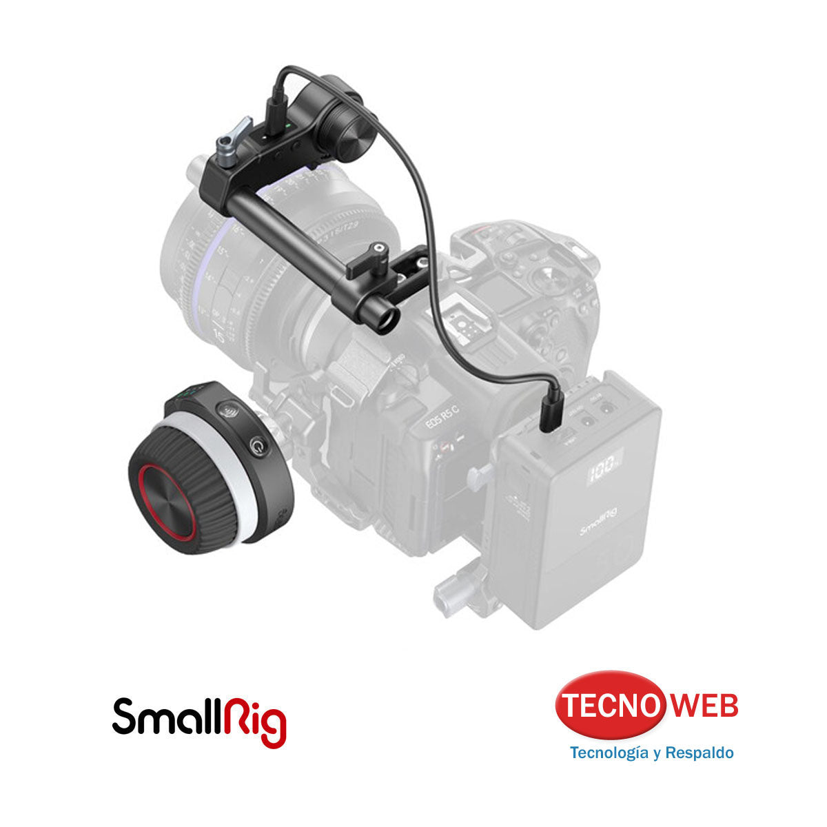 Kit Follow Focus Inalámbrico - Motor de enfoque SmallRig 4296B