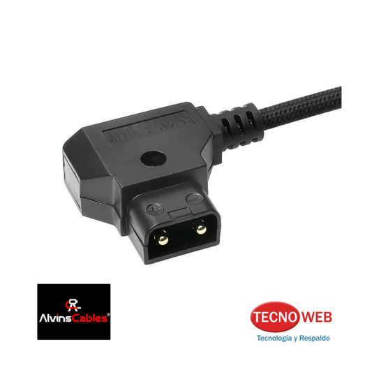 Cable 1mt Liso D-tap a XLR de 4 pines Alvin's para Sony Venice F55 SXS