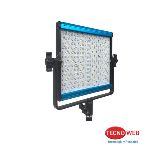 Panel Led RGB de 60W Dracast Serie X Led500 + Barndoors de control de luz