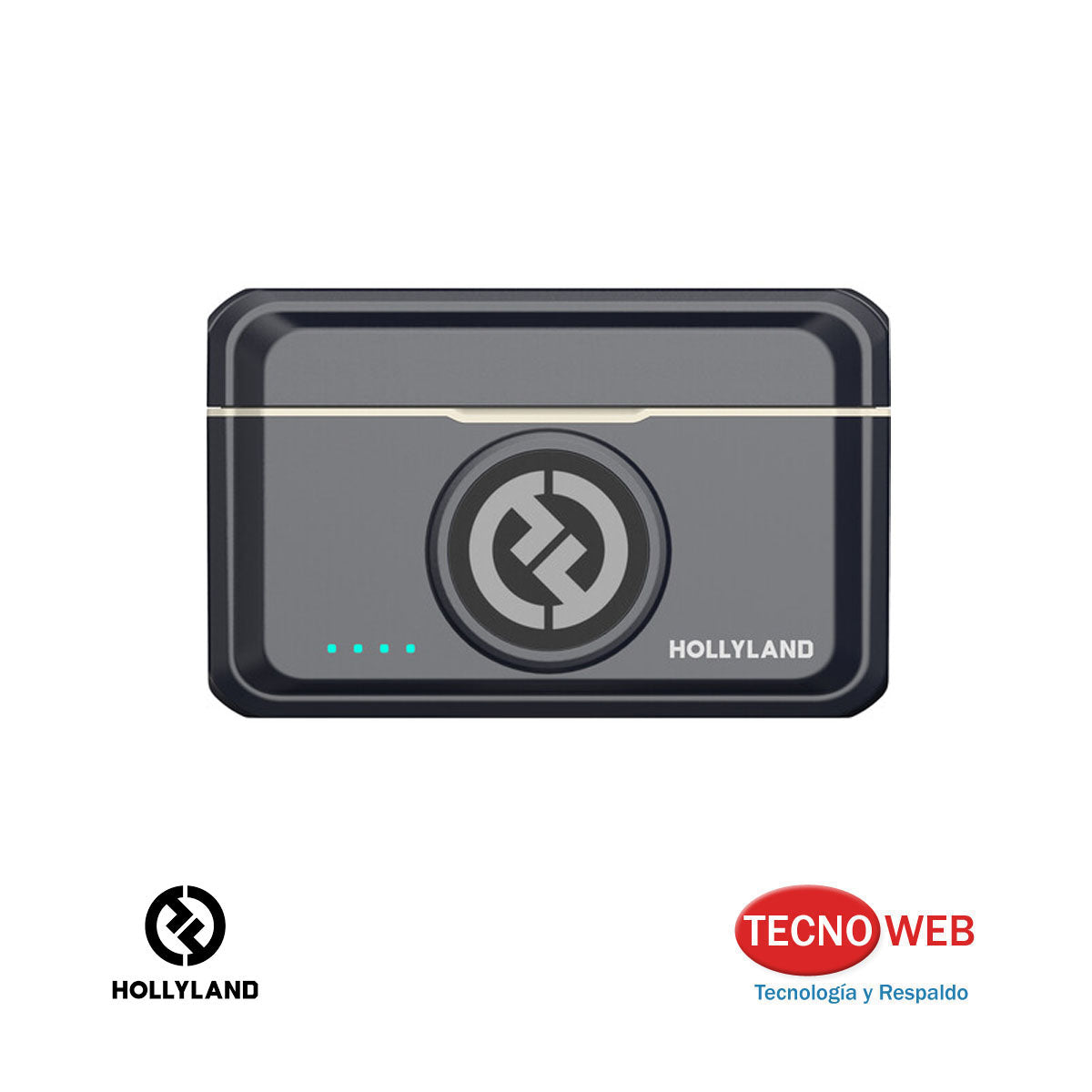 Kit de 2 Micrófonos Inalámbricos Solaperos para Cámaras y Celulares Hollyland Lark M2