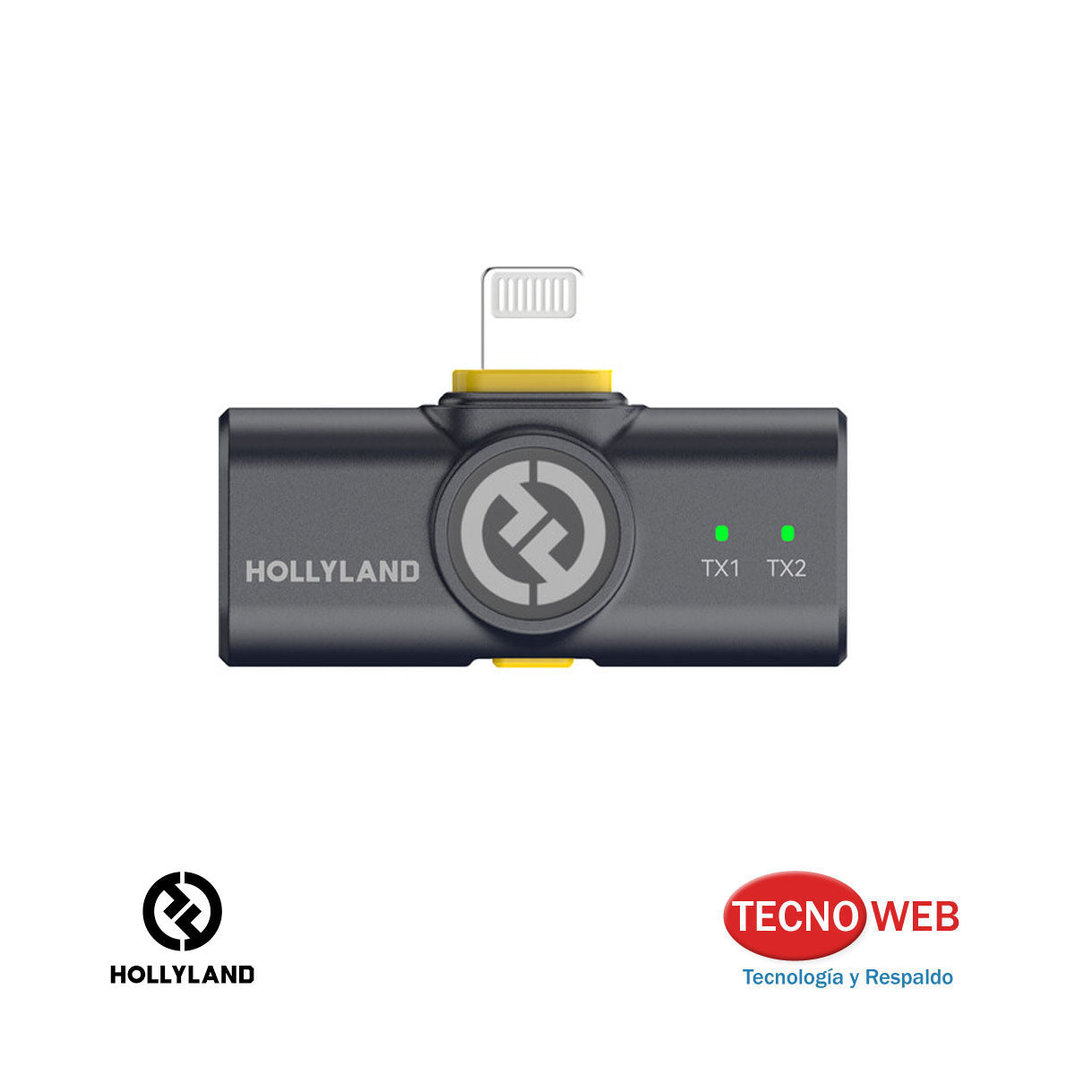 Kit 2 Micrófonos Inalámbricos para Cámaras y Celulares Hollyland Lark M2