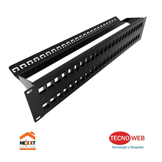 Patch Panel Modular 48 Puertos Nexxt Aw192nxt41