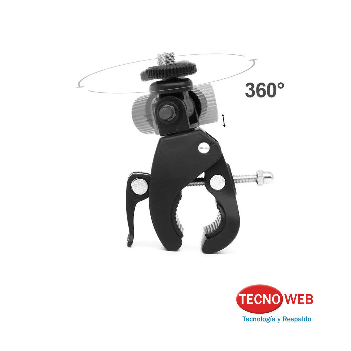 Soporte Ajustable Articulado para caños rosca de trípode