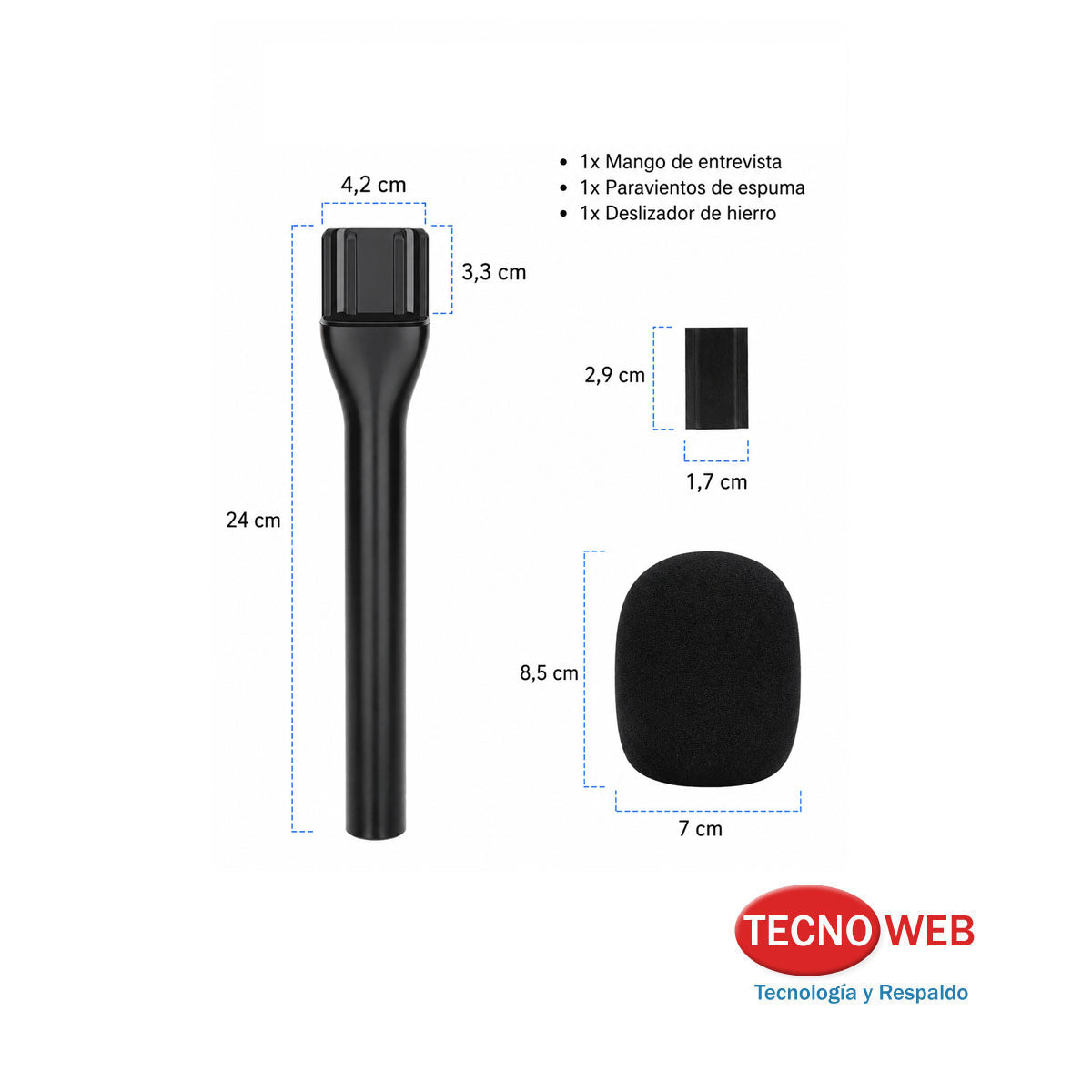 Soporte De Mano Para Micrófonos Inalámbricos