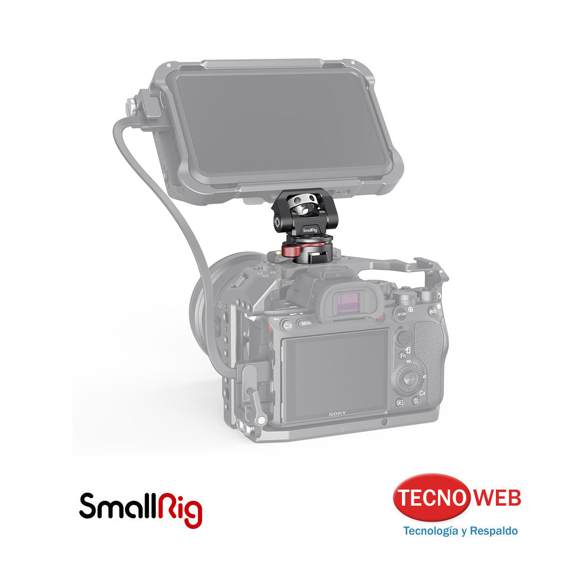 Soporte para Monitor con Abrazadera Nato SmallRig 2906B