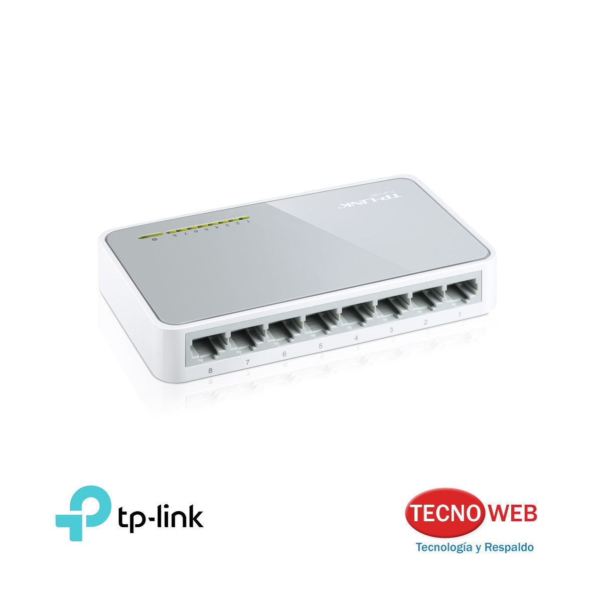 Switch 8 Puertos 10-100 Mbps Tp-link TL-SF1008D