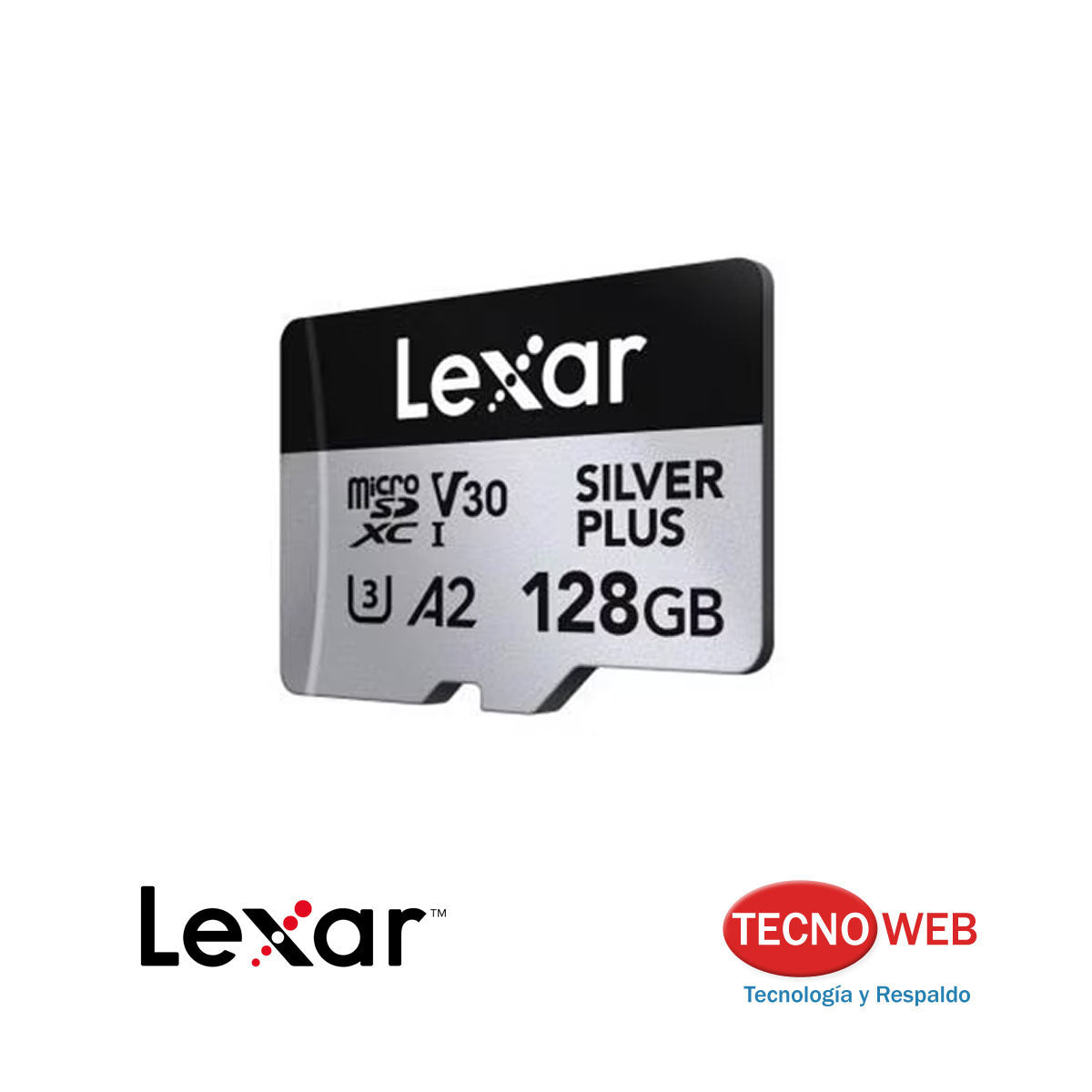 Tarjeta de Memoria de 128 GB para GoPro Micro SD Lexar Professional Silver Plus 205mb/s