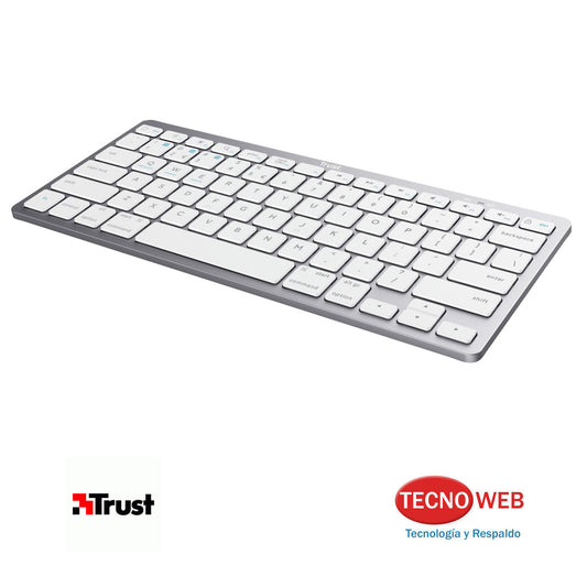 Teclado Corto Inalámbrico Bluetooth Para Mac Trust