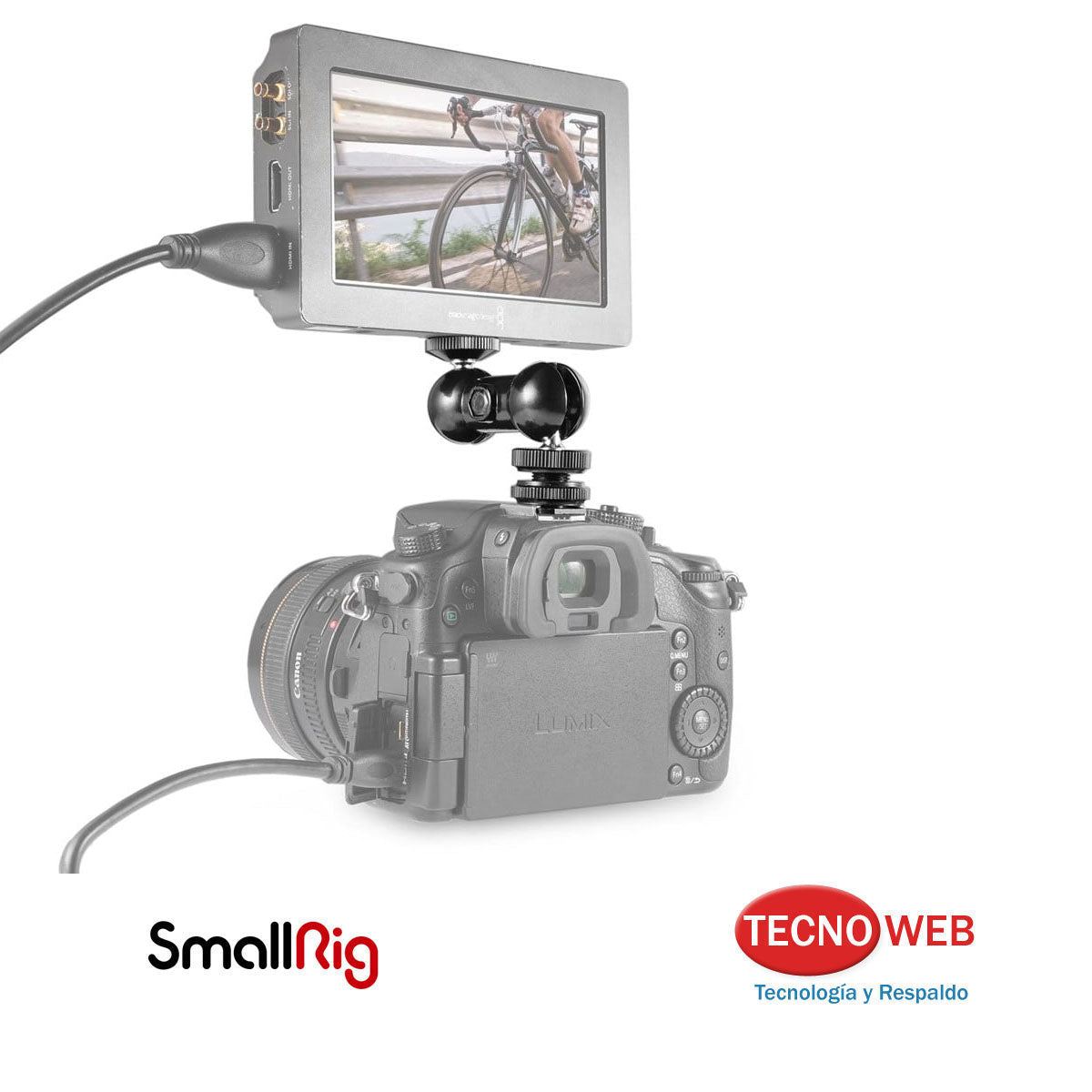 Brazo Doble con Zapata Fria Y  Tornillo 1-4″-20 – SmallRig  1135