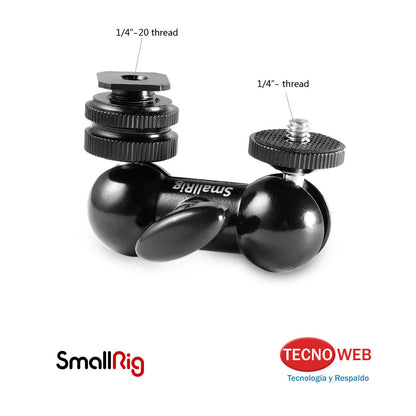 Brazo Doble con Zapata Fria Y  Tornillo 1-4″-20 – SmallRig  1135