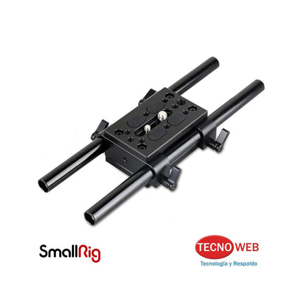 Plato Adaptador para barras correderas Riel (ROD) SmallRig 1798