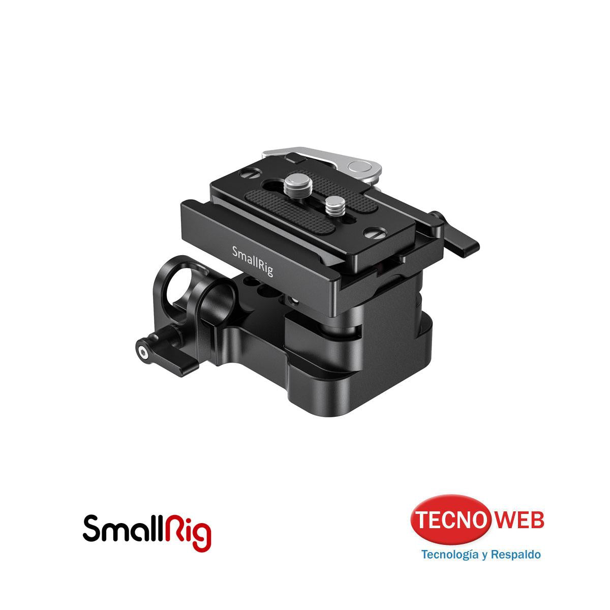 Placa Base para Barras Rod Riel Universal 15 mm SmallRig 2092B