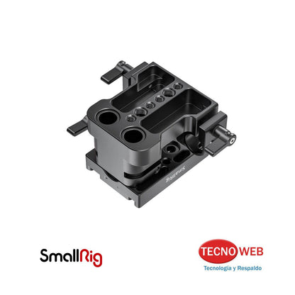 Placa Base para Barras Rod Riel Universal 15 mm SmallRig 2092B