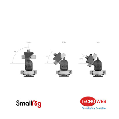 Soporte Monitor Ajustable Giratorio Con Zapata SmallRig 2905B