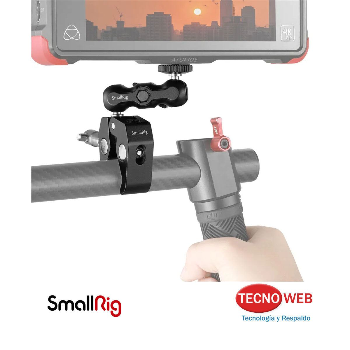 Abrazadera con brazo mágico y cabezal esférico SmallRig 2164