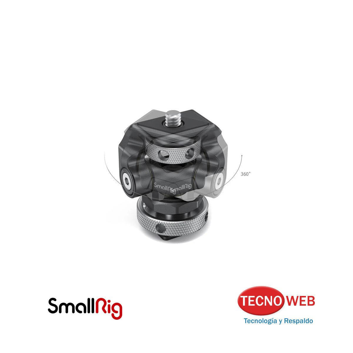 Soporte Monitor Ajustable Giratorio Con Zapata SmallRig 2905B