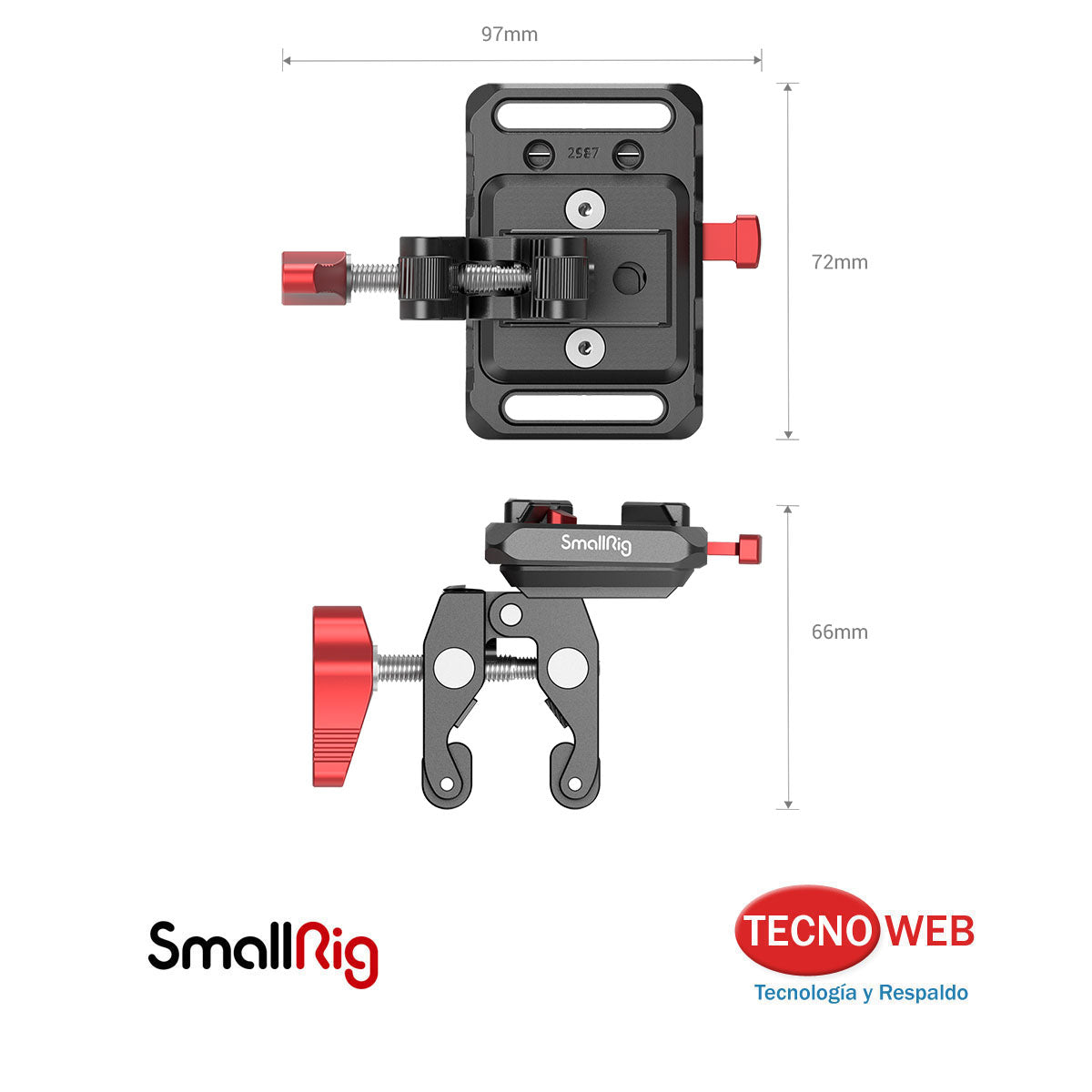 Plato Adaptador V-Mount SmallRig 2988