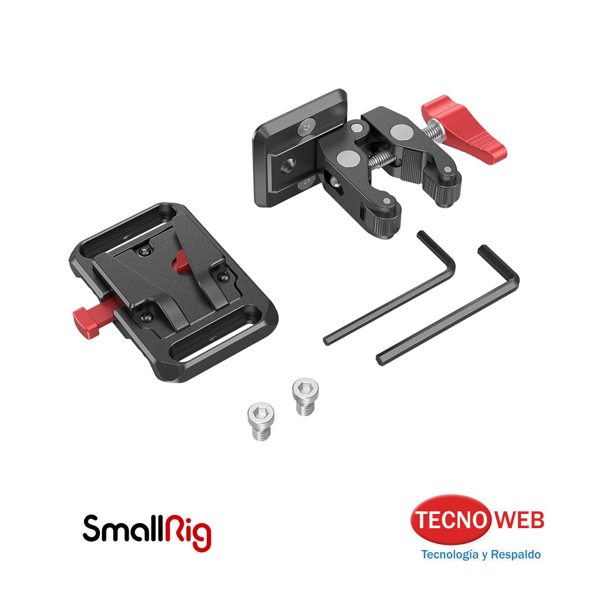 Mini Soporte De Batería  V-Mount Con Abrazadera SmallRig 2989
