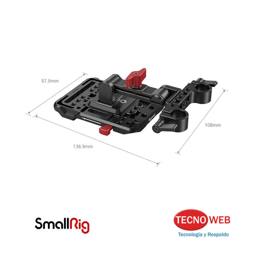 Placa Para Batería V‑Mount con Brazo Ajustable  SmallRig  2991