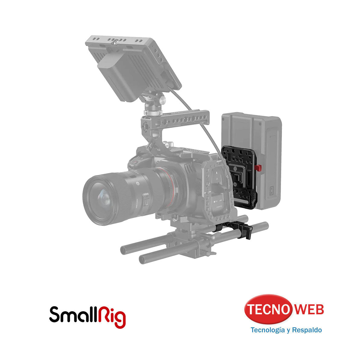 Placa Para Batería V‑Mount con Brazo Ajustable  SmallRig  2991