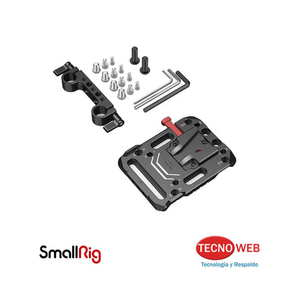 Plato Adaptador Vmount De Riel (ROD) Doble 15 mm - SmallRig 3016