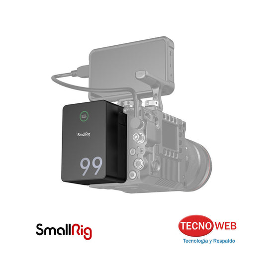 Batería Mini Vmount Para Cámaras Luces SmallRig VB99 3580B - Negra