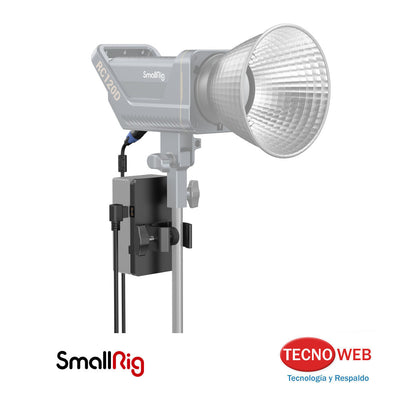 Soporte Adaptador Para Batería  V-Mount RA V1 para luces COB  SmallRig 3676