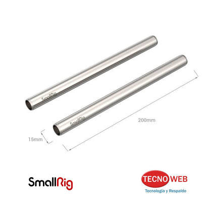 Barras De Acero Riel Rod De 8'' De 20 cm SmallRig 3683