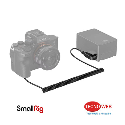 Cable D-Tap de Alimentación Batería Ficticia Sony NP-FZ100 SmallRig 4253B para VMount